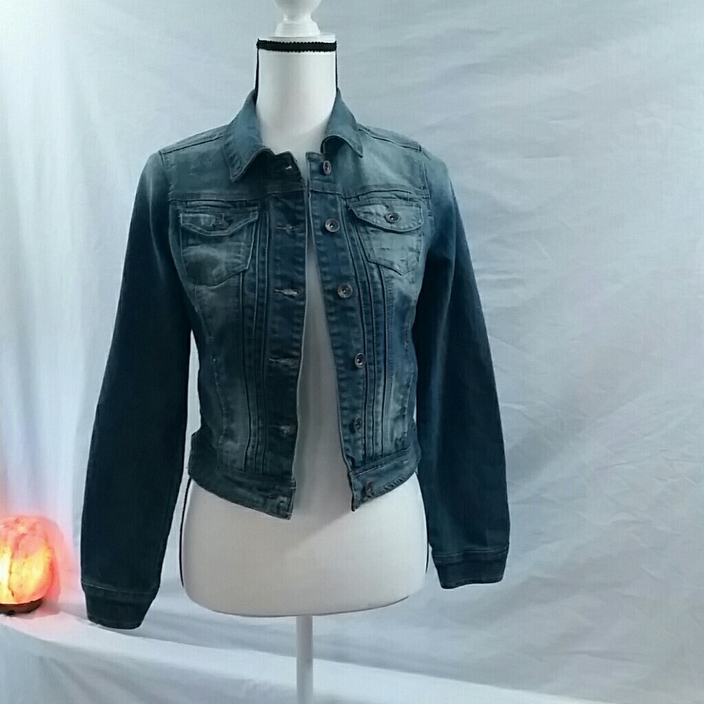 YMI Jeans size small blue denim jacket